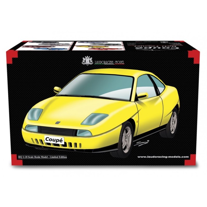 Fiat Coupé 2.0 Turbo 20v 1996 blue, Laudoracing-Model 1/18 scale