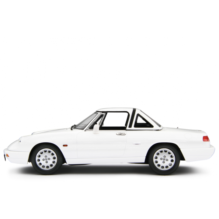 Hard top + soft top for Alfa Romeo Spider 1990 white -  Laudoracing-Model model cars 1/18
