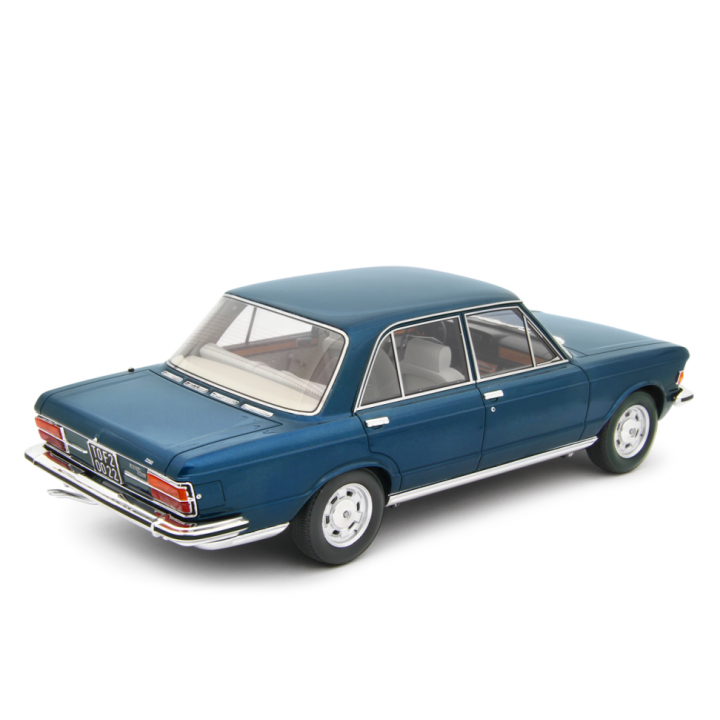 Fiat 130 Coupe 1971 blue metallic - model cars by Laudoracing-Model 1/18