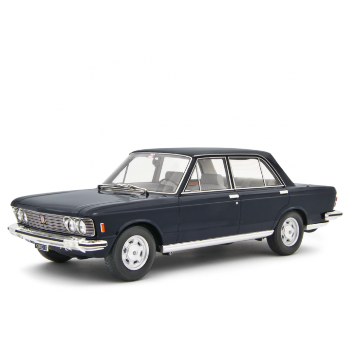 Fiat 130 Berlina 3200 1971 dark blue - model cars by Laudoracing-Model 1/18