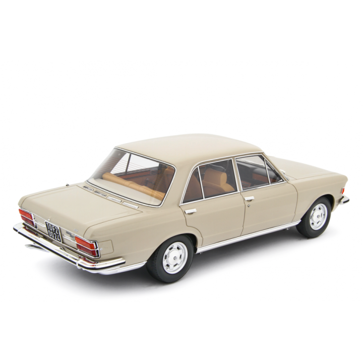 Fiat 130 Coupe 1971 beige - model cars by Laudoracing-Model 1/18