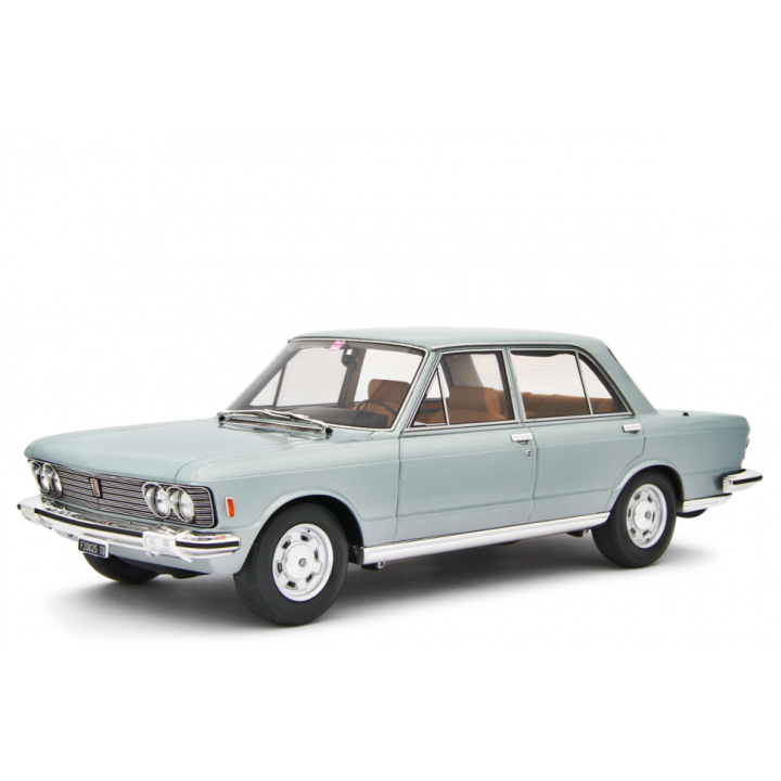 Fiat 130 Coupe 1971 silver - model cars by Laudoracing-Model 1/18