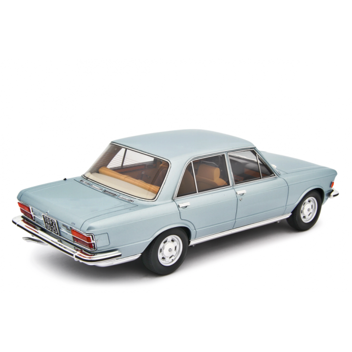 Fiat 130 Coupe 1971 silver - model cars by Laudoracing-Model 1/18