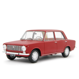 Fiat 124 1. série 1966 červená - modely Laudoracing-Model 1:18