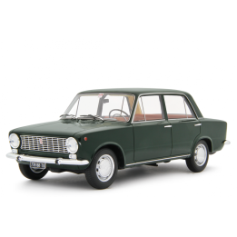 Fiat 124 1° Serie 1966 green - models by Laudoracing-Model 1/18