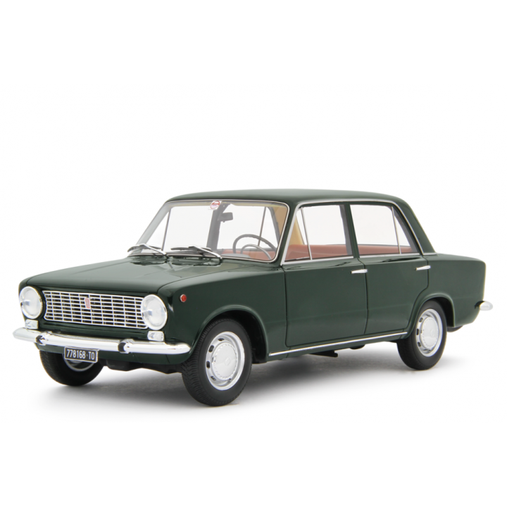 Fiat 124 1. série 1966 zelená - modely Laudoracing-Model 1:18
