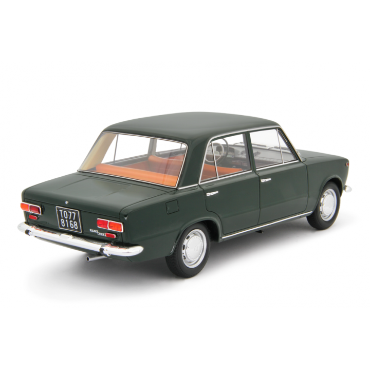 Fiat 124 1° Serie 1966 green - models by Laudoracing-Model 1/18