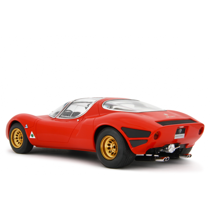 Alfa Romeo 33 Coupe Stradale 1967 Museum Ver. - Laudoracing-Model 1/12