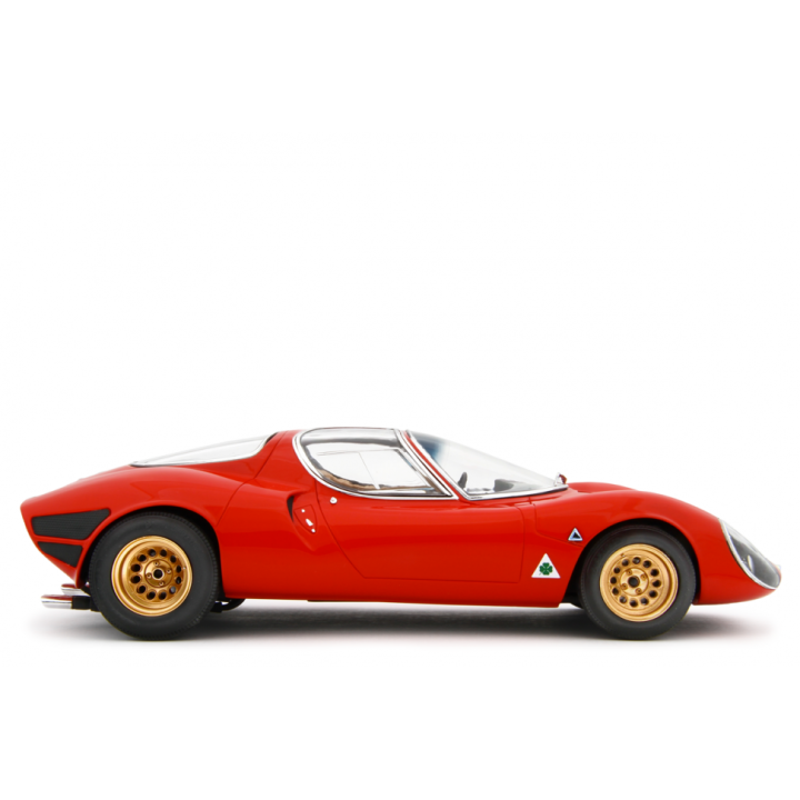 Alfa Romeo 33 Coupe Stradale 1967 Museum Ver. - Laudoracing-Model 1:12