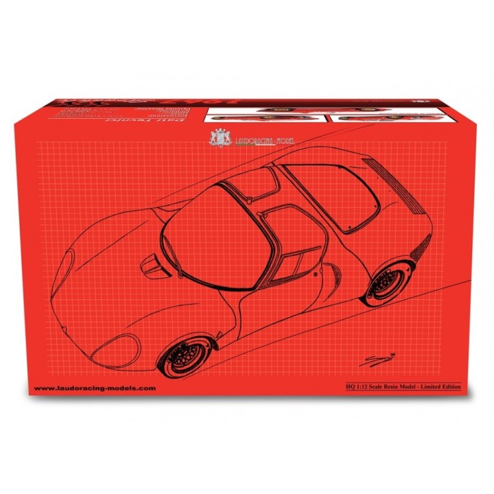 Alfa Romeo 33 Coupe Stradale 1967 Museum Ver. - Laudoracing-Model 1/12