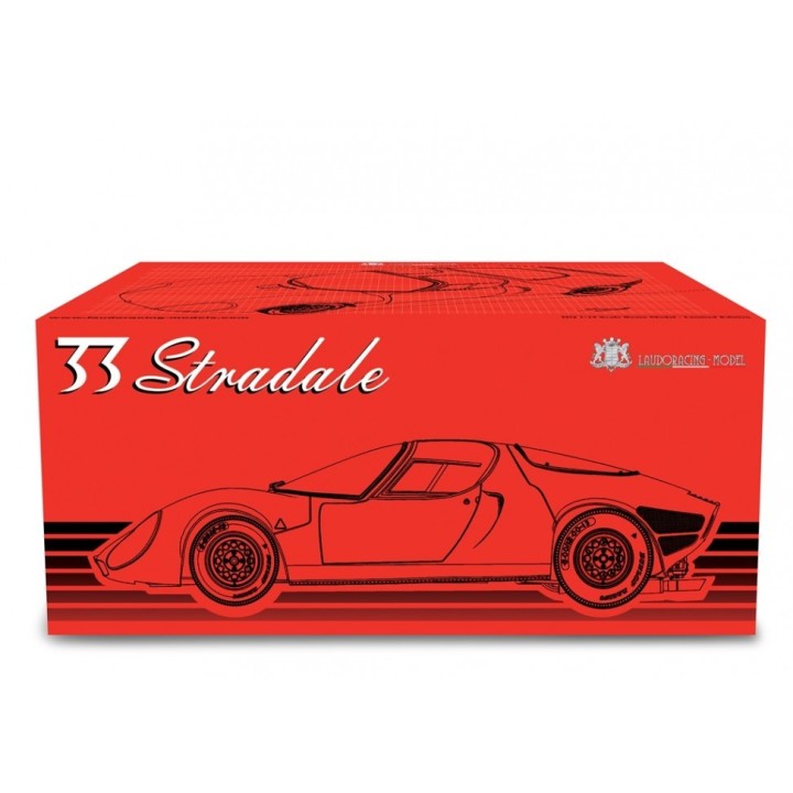 Alfa Romeo 33 Coupe Stradale 1967 Museum Ver. - Laudoracing-Model 1/12