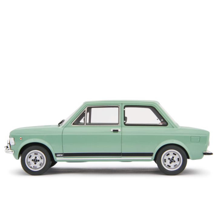 Fiat 128 Rally 2° serie 1972 green - model cars by Laudoracing-Model 1/18