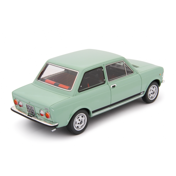 Fiat 128 Rally 2° serie 1972 green - model cars by Laudoracing-Model 1/18