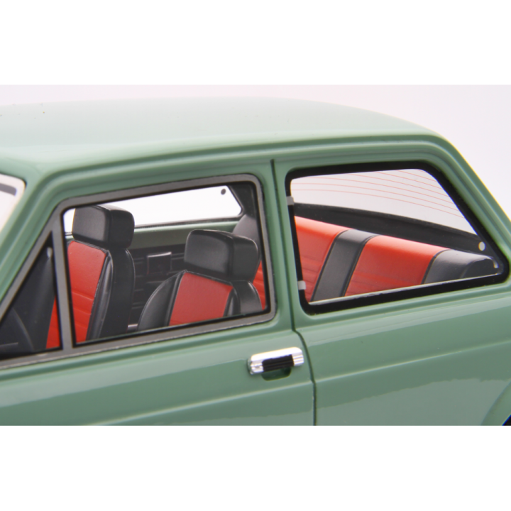 Fiat 128 Rally 2° serie 1972 green - model cars by Laudoracing-Model 1/18