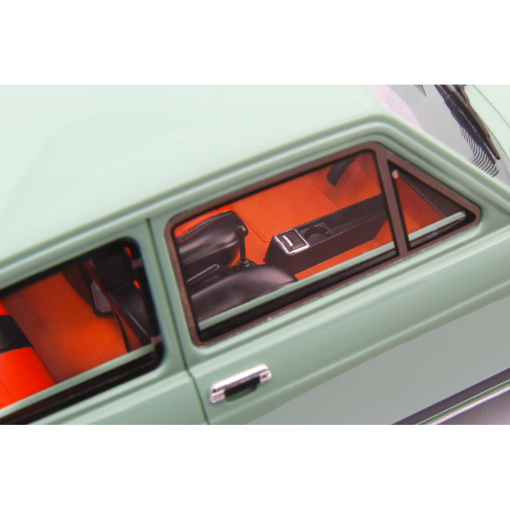 Fiat 128 Rally 2° serie 1972 green - model cars by Laudoracing-Model 1/18