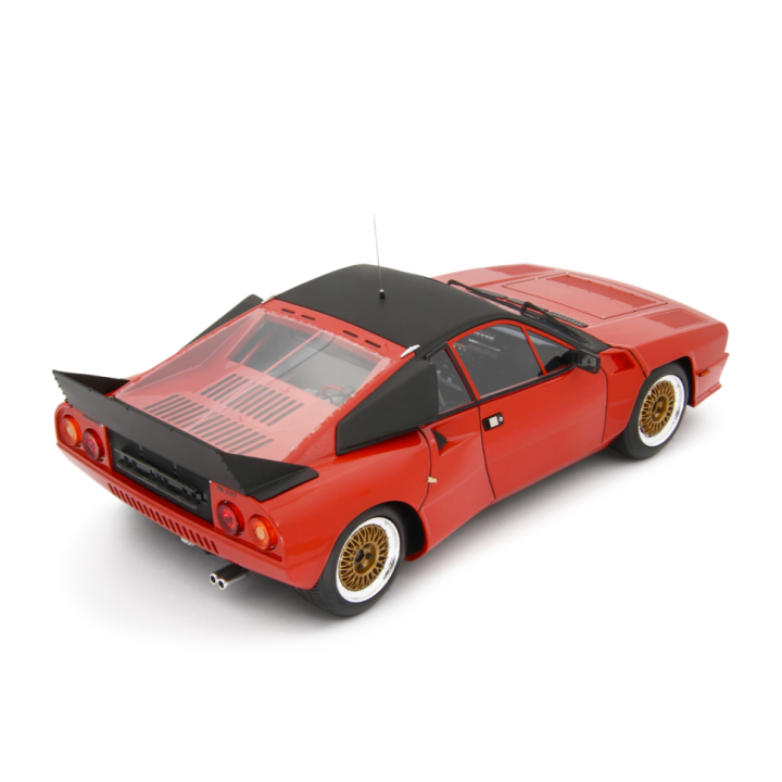 Lancia Rally SE-037 0001 Prototipo 1980 LM221A red - model cars Laudoracing-Model 1/18