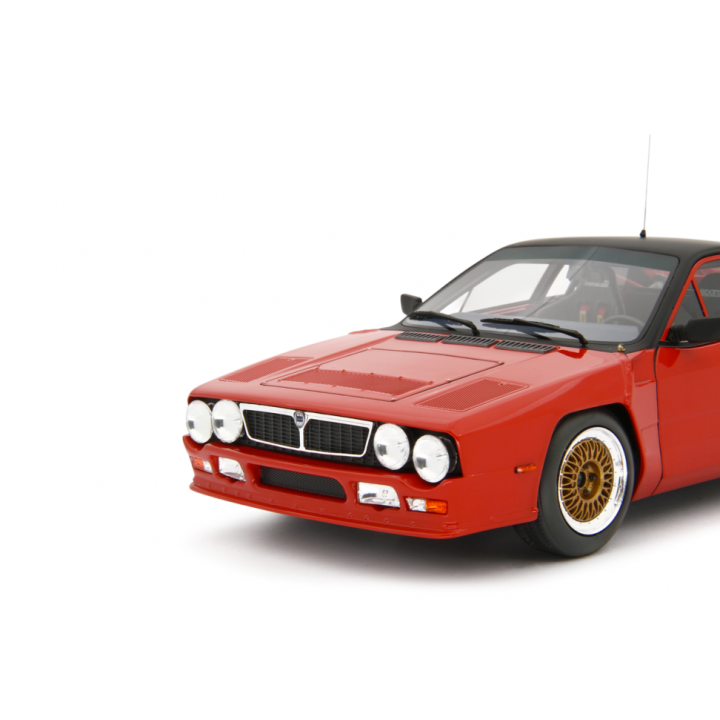 Lancia Rally SE-037 0001 Prototipo 1980 LM221A red - model cars Laudoracing-Model 1/18