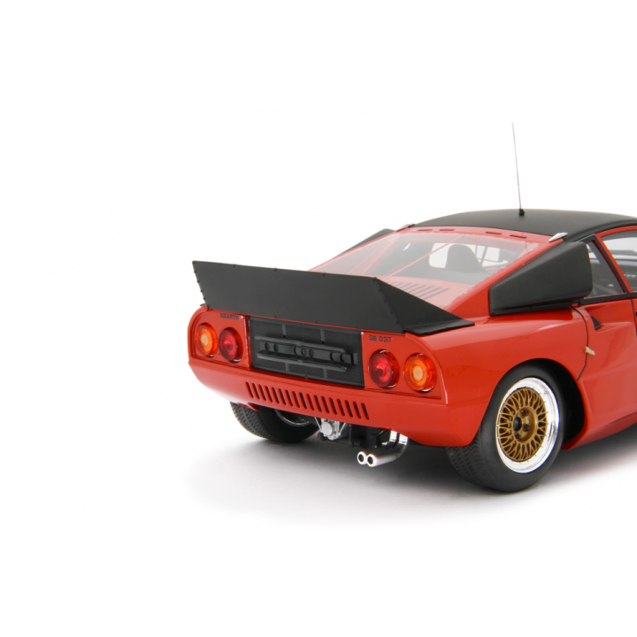 Lancia Rally SE-037 0001 Prototipo 1980 LM221A red - model cars Laudoracing-Model 1/18