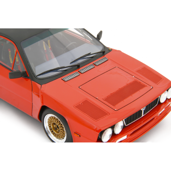 Lancia Rally SE-037 0001 Prototipo 1980 LM221A red - model cars Laudoracing-Model 1/18