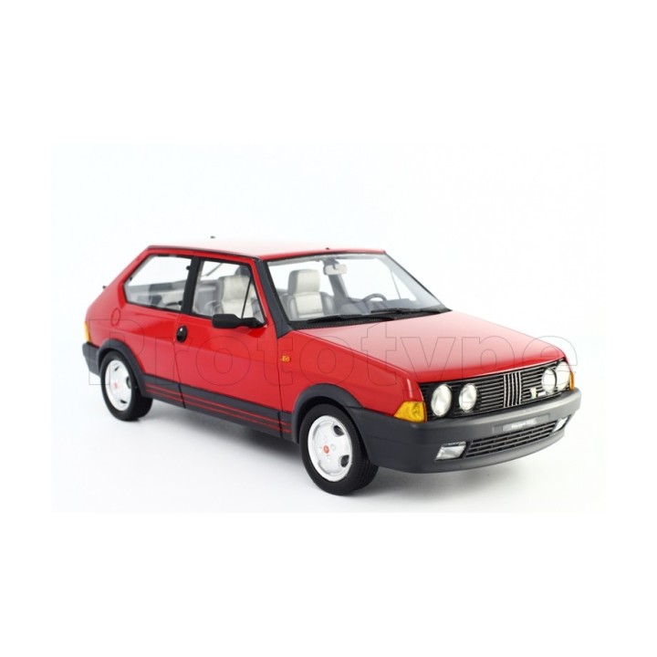 Fiat Ritmo Abarth 130 TC 1983 red, Laudoracing-Model 1/18 scale