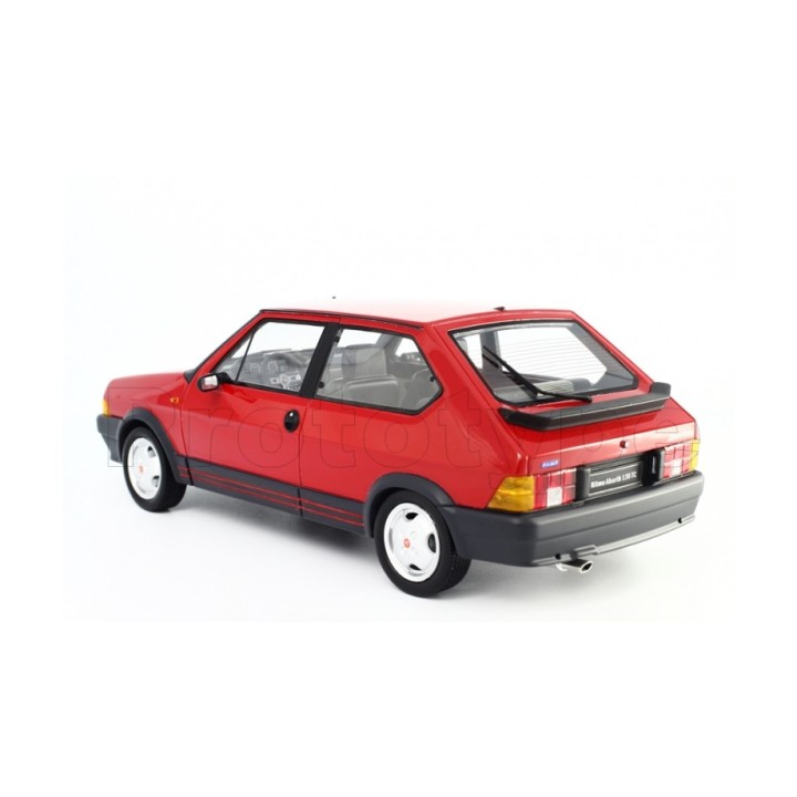 Fiat Ritmo Abarth 130 TC 1983 red, Laudoracing-Model 1/18 scale
